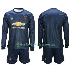 Fußballtrikots Manchester United Kinder 2018-2019 Langarm Ausweichtrikot kaufen